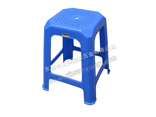 1號全塑方凳<br>凳面(mm)：270×270<br>高度(mm)：438